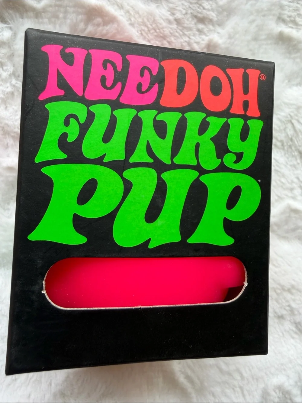 💗🐶 **NEW IN BOX! NEEDOH FUNKY PUP** PINK🐶💗